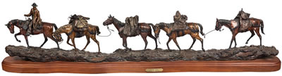 Trailin' Home by James Regimbal - Auction record, sale price, and art valuation. Compare with similar artists and explore comparable artworks.