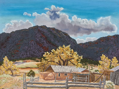 "Valley in Fall, NM"