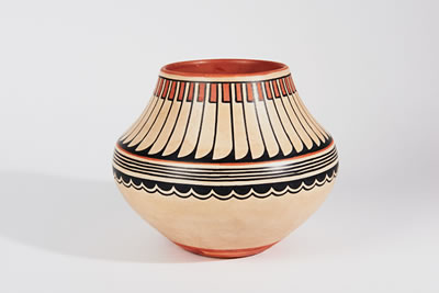 Polychrome Jar by Popovi Da & Maria Martinez - Auction record, sale price, and art valuation. Compare with similar artists and explore comparable artworks.