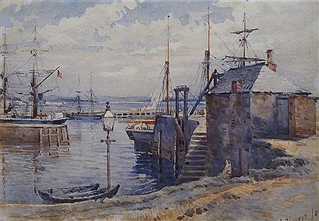 Sample artwork by James Elliot Shearer (1858 - c.1940), known for painting - View similar artists and auction records