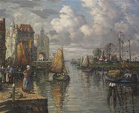 Sample artwork by Struan Robertson (fl. 1903-1918), known for painting - View similar artists and auction records