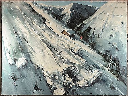 Sample artwork by Sven Kroner (Born 1973), known for landscape painting - View similar artists and auction records