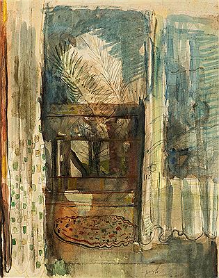 Landscape Through the Window, 1948