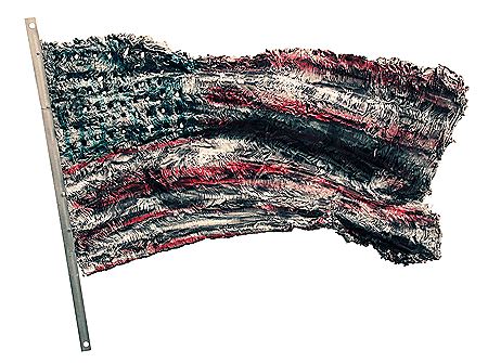 American flag by M'HORO - Auction record, sale price, and art valuation. Compare with similar artists and explore comparable artworks.