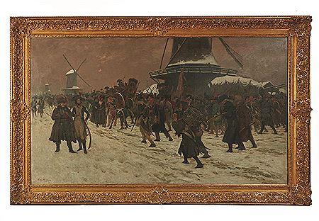 Le Général Pichegru pendant la Conquête de la Hollande (1794-1795), par les armées du Nord