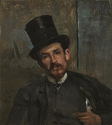 "Portrait of Lucien Simon"
