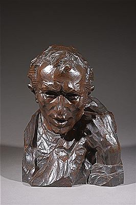 Sample artwork by Santiago Rodriguez Bonome (1901 - 1984), known for sculpture - View similar artists and auction records