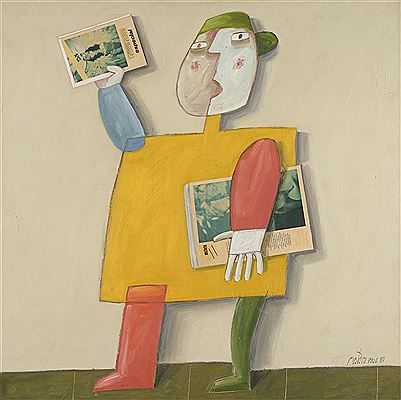 "Le marchand de journaux, 1987"