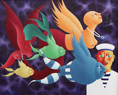 Sample artwork by Mehmet Uygun (Born 1964), known for painting - View similar artists and auction records