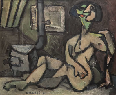Nude by Salih Uralli - Auction record, sale price, and art valuation. Compare with similar artists and explore comparable artworks.
