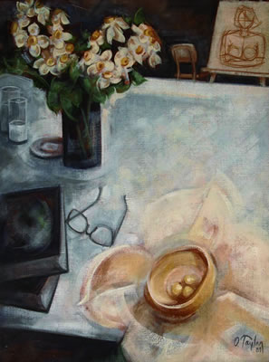 Sample artwork by Orhan Taylan (Born 1941), known for paintings - View similar artists and auction records
