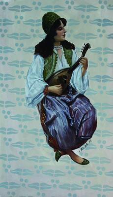 Sample artwork by Ismail Acar (Born 1971), known for paintings - View similar artists and auction records