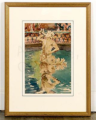"The Fountain in Forsyth Park, Savannah, #4"