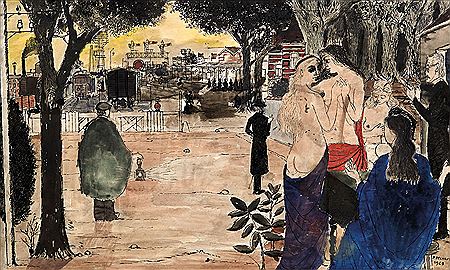 Le veilleur by Pierre Tal-Coat - Auction record, sale price, and art valuation. Compare with similar artists and explore comparable artworks.