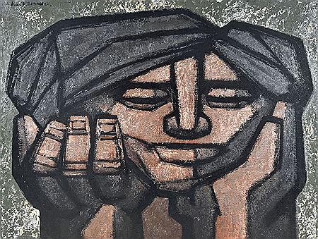 "HEAD" by Manuel (Juan Manuel) Sanchez - Auction record, sale price, and art valuation. Compare with similar artists and explore comparable artworks.