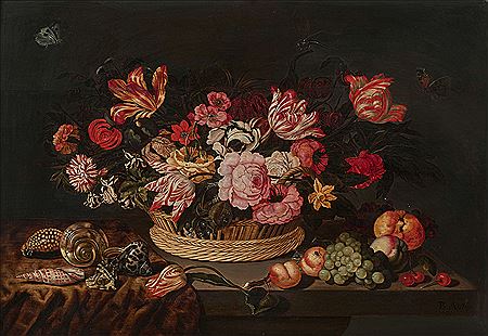 Corbeille de fleurs et coquillages sur un entablement by Bartholomeus Assteyn - Auction record, sale price, and art valuation. Compare with similar artists and explore comparable artworks.