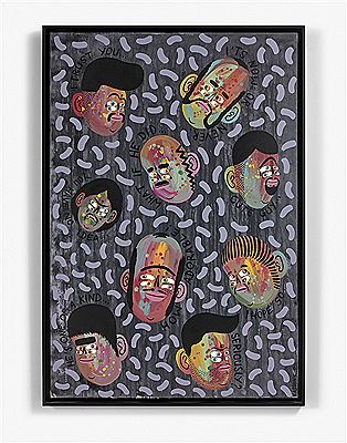 Some thoughts - 2012 by Kashink - Auction record, sale price, and art valuation. Compare with similar artists and explore comparable artworks.