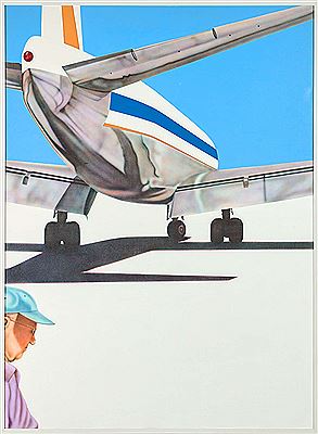 DEPARTURE DC 8 III - 1969