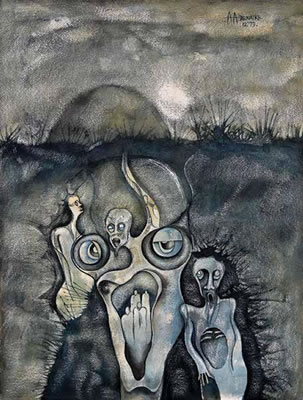 UNTITLED 1979 by Tayo Adenaike - Auction record, sale price, and art valuation. Compare with similar artists and explore comparable artworks.