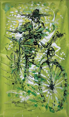 OFF TO WORK 2014 by Chike Onuorah - Auction record, sale price, and art valuation. Compare with similar artists and explore comparable artworks.