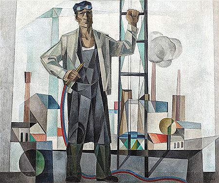 The hero of the working class by Spiru Chintila - Auction record, sale price, and art valuation. Compare with similar artists and explore comparable artworks.