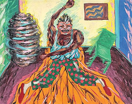 Sample artwork by Andrei Chintila (late 20th century), known for painting - View similar artists and auction records