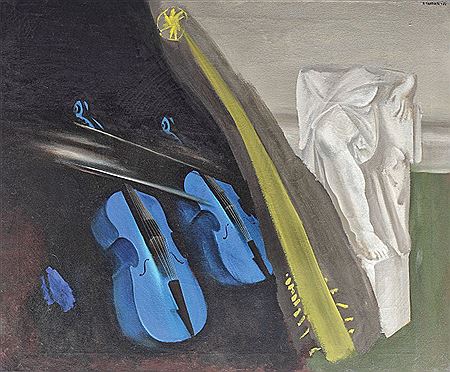 Sample artwork by Henry Mavrodin (Born 1937), known for painting, design, teaching - View similar artists and auction records