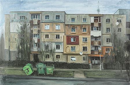 City by Marius Fodor - Auction record, sale price, and art valuation. Compare with similar artists and explore comparable artworks.