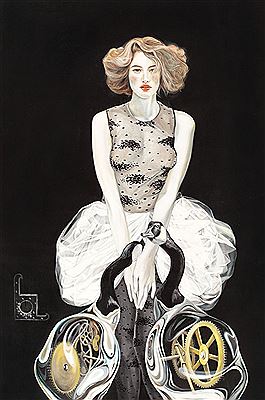 Leda by Otilia Cadar - Auction record, sale price, and art valuation. Compare with similar artists and explore comparable artworks.
