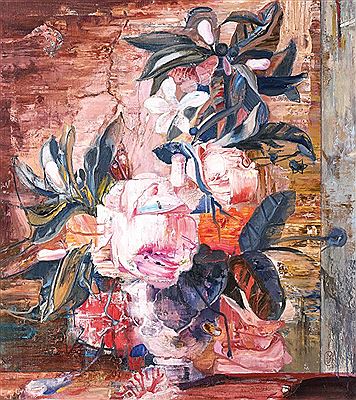 Peonies (based upon Jan van Huysum)