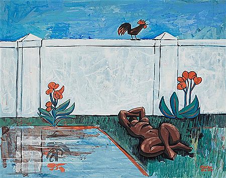 Lazy Day by Peter Clarke - Auction record, sale price, and art valuation. Compare with similar artists and explore comparable artworks.