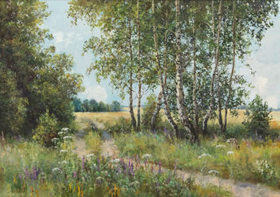 Sample artwork by Elena Pokusheva (Born 1956) - View similar artists and auction records