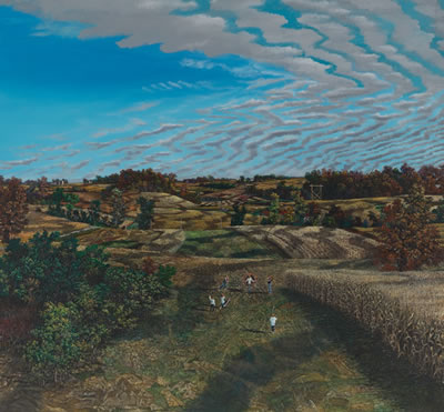 "Generations Dance on Glacial Debris", 1991 by Robert Gadomski - Auction record, sale price, and art valuation. Compare with similar artists and explore comparable artworks.