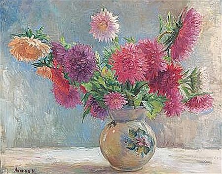 Asters, 2016 by Nikolai V Akimov - Auction record, sale price, and art valuation. Compare with similar artists and explore comparable artworks.