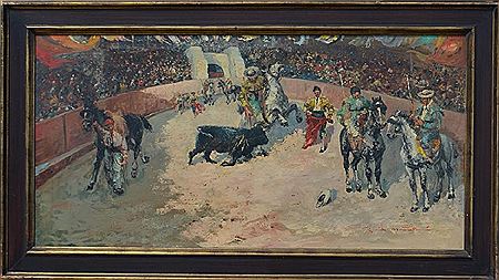 The corrida by Guido Mantovani - Auction record, sale price, and art valuation. Compare with similar artists and explore comparable artworks.
