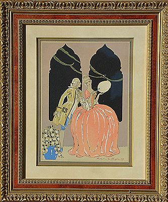 Sample artwork by Peter Ilyin (1887 - 1950), known for landscape, portrait, mural - View similar artists and auction records