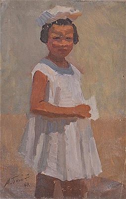 Girls portrait 1960