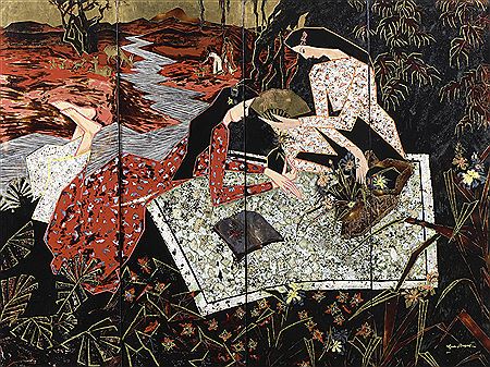 Elegant on the edge of a wood Dalat by Hoang Ngoc - Auction record, sale price, and art valuation. Compare with similar artists and explore comparable artworks.