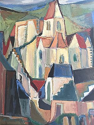 "L'église entre les pignons à Ambleny". by Beatrice Appia Appia Dabit - Auction record, sale price, and art valuation. Compare with similar artists and explore comparable artworks.