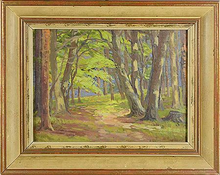 Forest nook by Helena Salichova - Auction record, sale price, and art valuation. Compare with similar artists and explore comparable artworks.