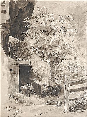 Farm in Muehlau/Innsbruck, 1894 by Hugo Grimm - Auction record, sale price, and art valuation. Compare with similar artists and explore comparable artworks.