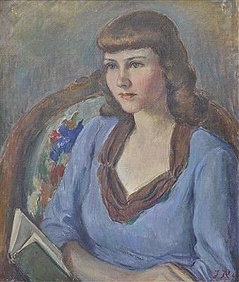 Portrait of Bettina Berger, 1948 by Josef Kien - Auction record, sale price, and art valuation. Compare with similar artists and explore comparable artworks.