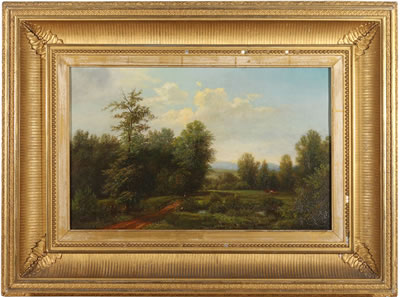 Landscape with a country road