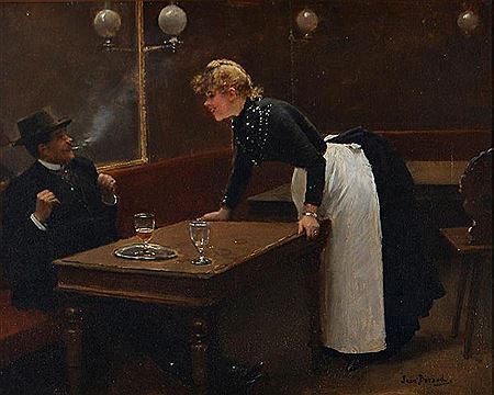 "A Drink at the Brasserie"