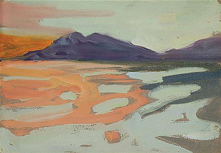 "Sunset in Alaska from the Princess Alice"