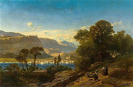 Sample artwork by Albert Gustav Schwartz (1833 - 1898), known for painting - View similar artists and auction records