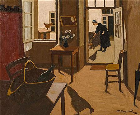 La Bretonne et ses poules 1922 by Marius Borgeaud - Auction record, sale price, and art valuation. Compare with similar artists and explore comparable artworks.