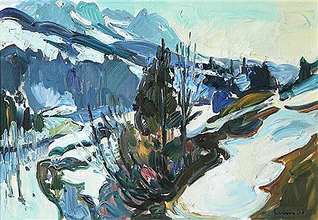Alpstein im Vorfrühling