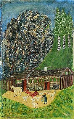 Bauernhof mit blühendem Baum by Heinrich Bleiker - Auction record, sale price, and art valuation. Compare with similar artists and explore comparable artworks.
