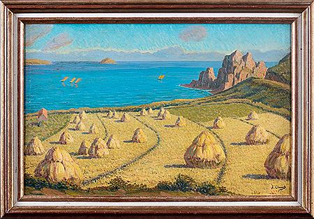 Wheels Trestignel to Pointe du Château by Albert Clouard - Auction record, sale price, and art valuation. Compare with similar artists and explore comparable artworks.